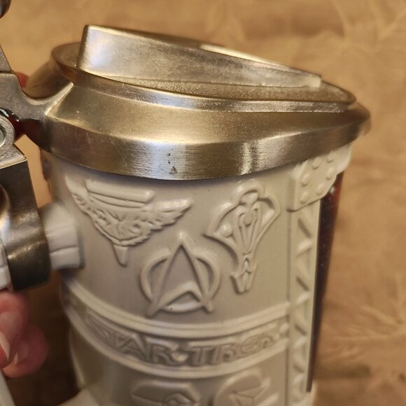 Longton Crown Limited Edition Star Trek "The Doomsday Machine" Stein, New In Box - Picture 11 of 16